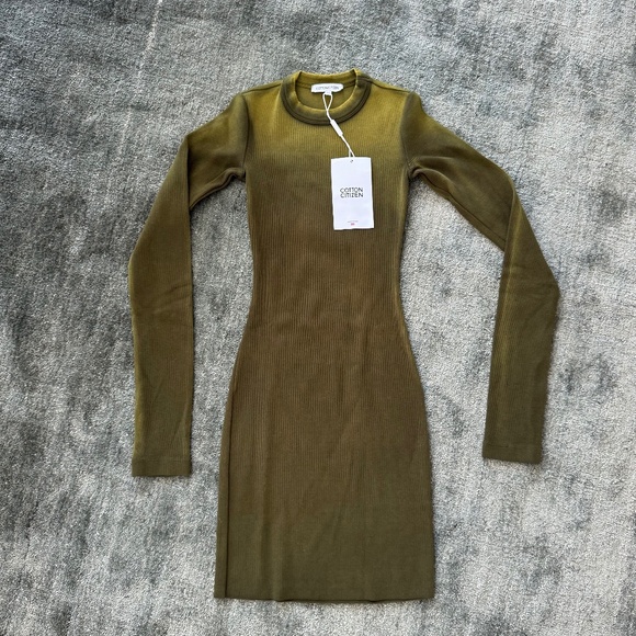 Cotton Citizen Verona Long Sleeve Mini Dress - Picture 1 of 3
